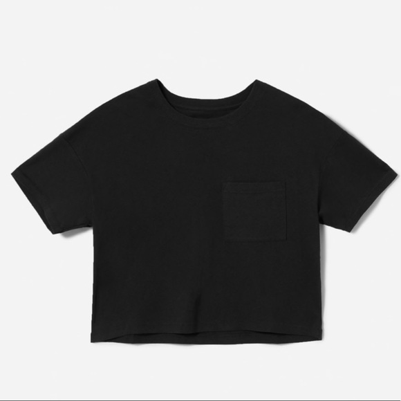 Everlane Tops - Everlane The ReCotton Cropped Pocket Tee